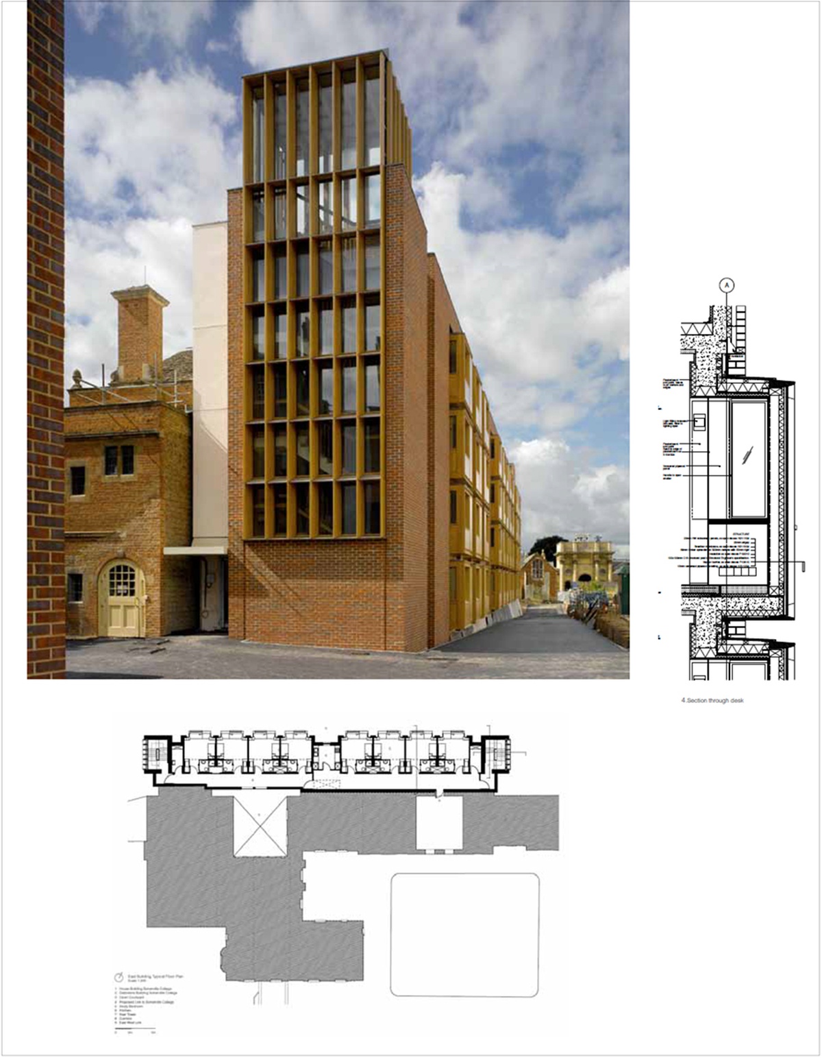New Student Accommodation, Somerville College, Oxford - werk, bauen + wohnen