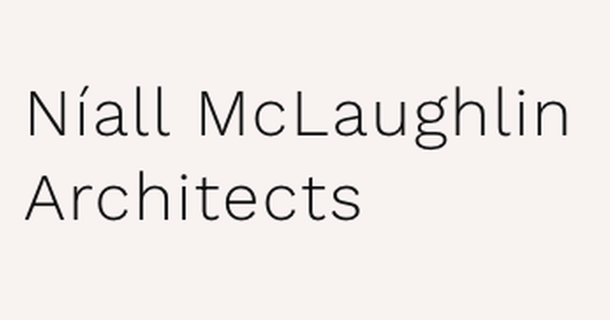 Níall McLaughlin