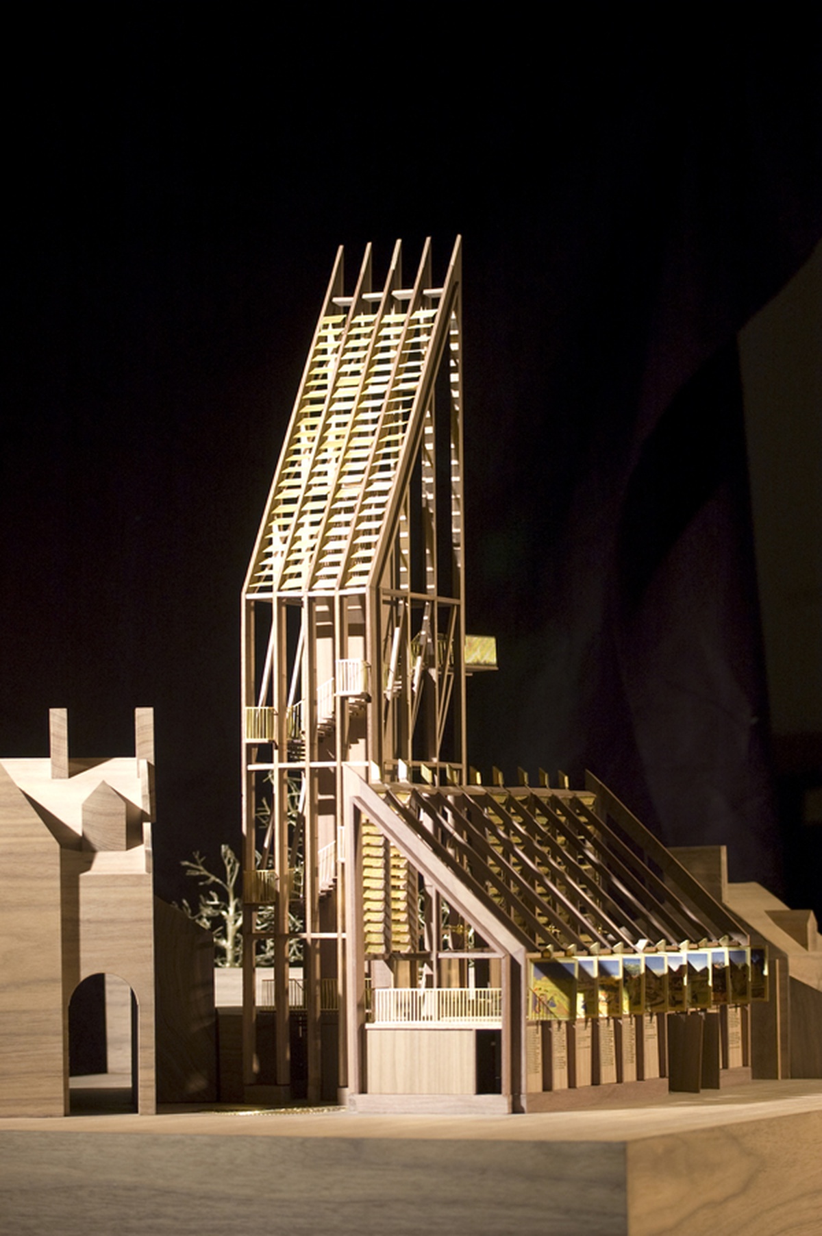 Auckland Tower model included in RA Summer Exhibition