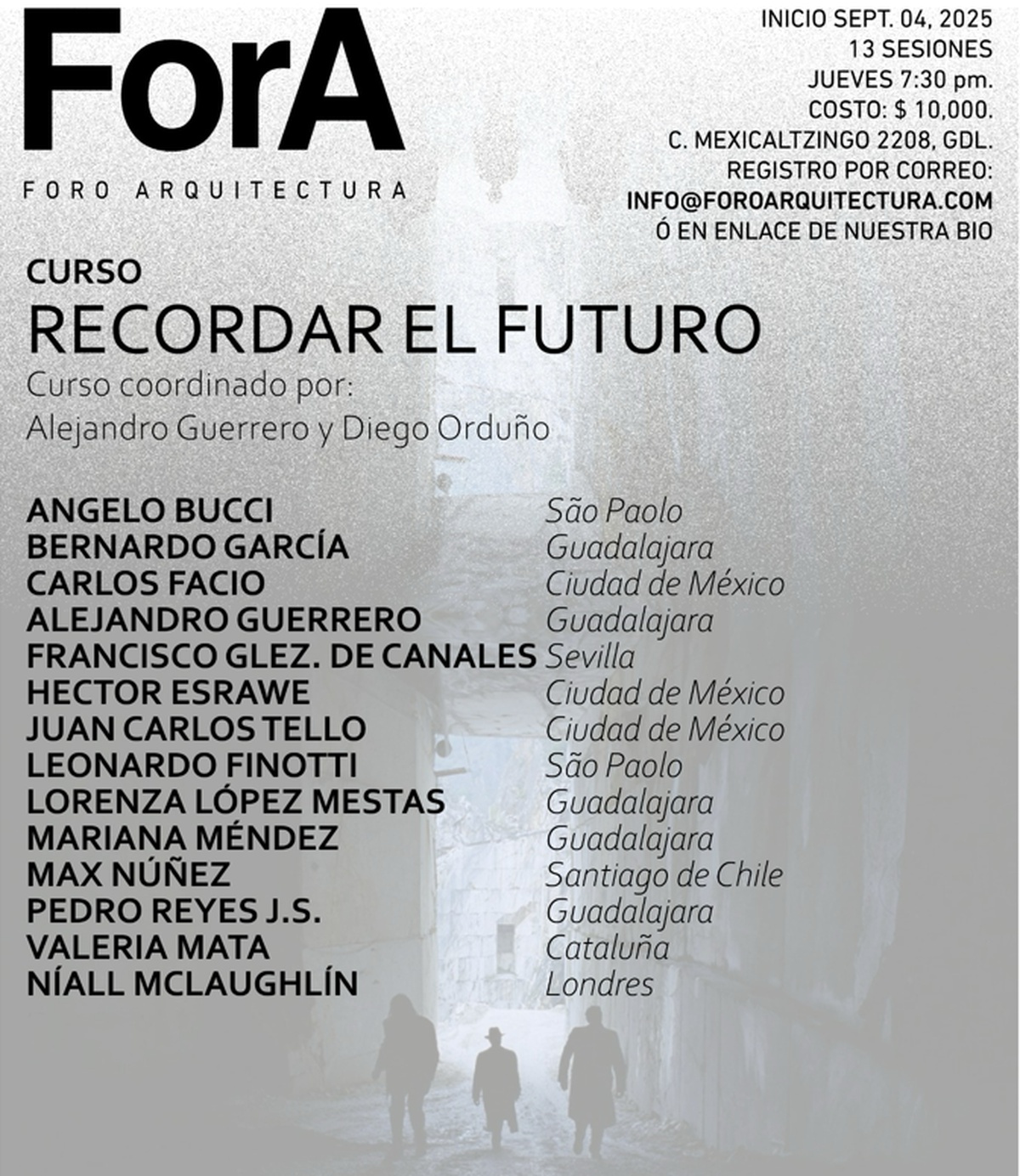 Niall lecture in Guadalajara