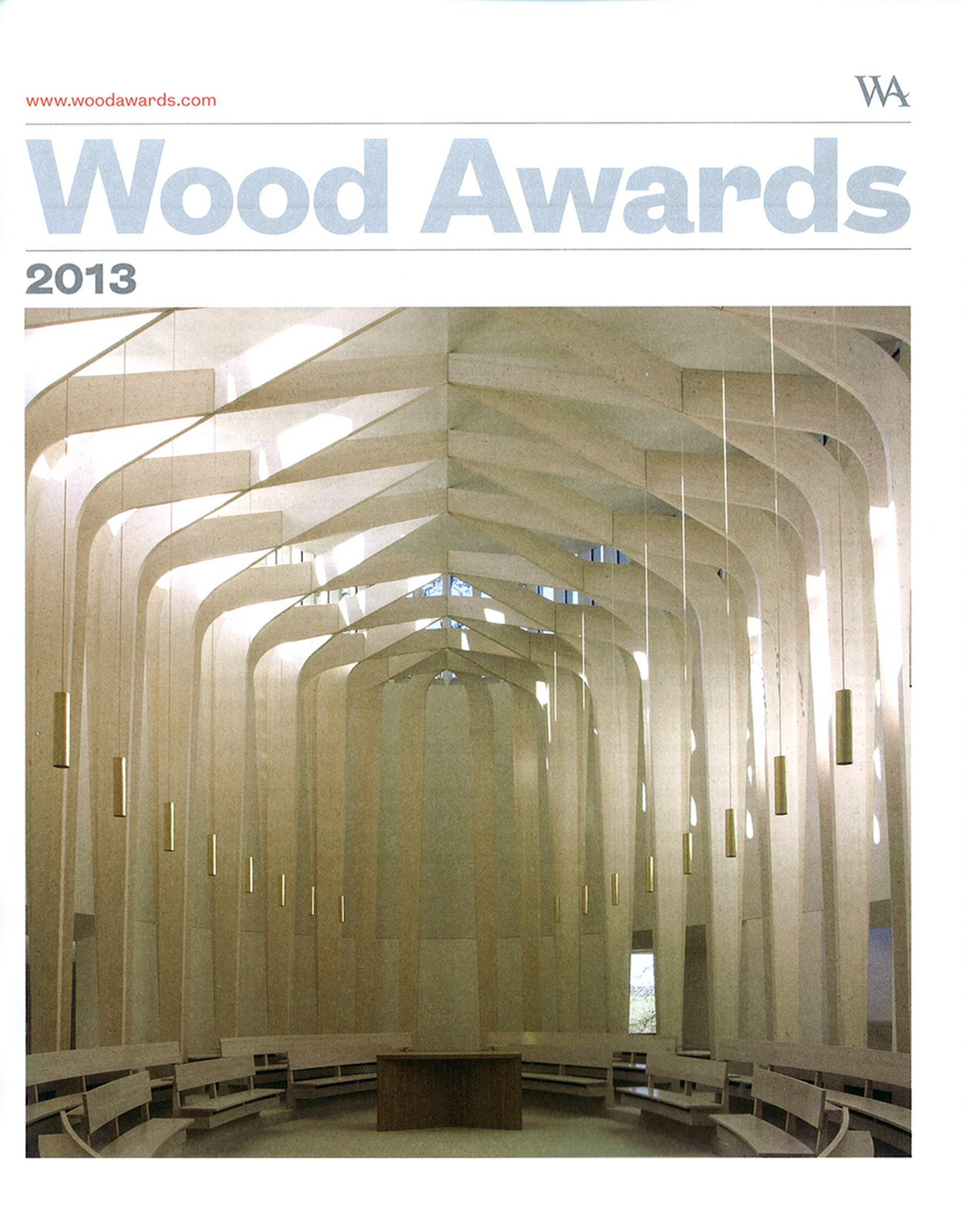 Wood Awards 2013, Gold Award and Structural Winner - RIBA Journal