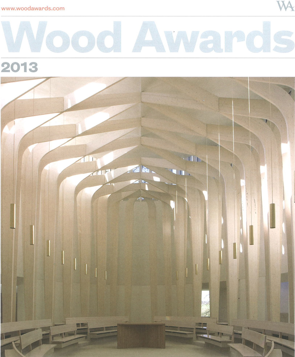 Gold Award Winner at Wood Awards 2013
