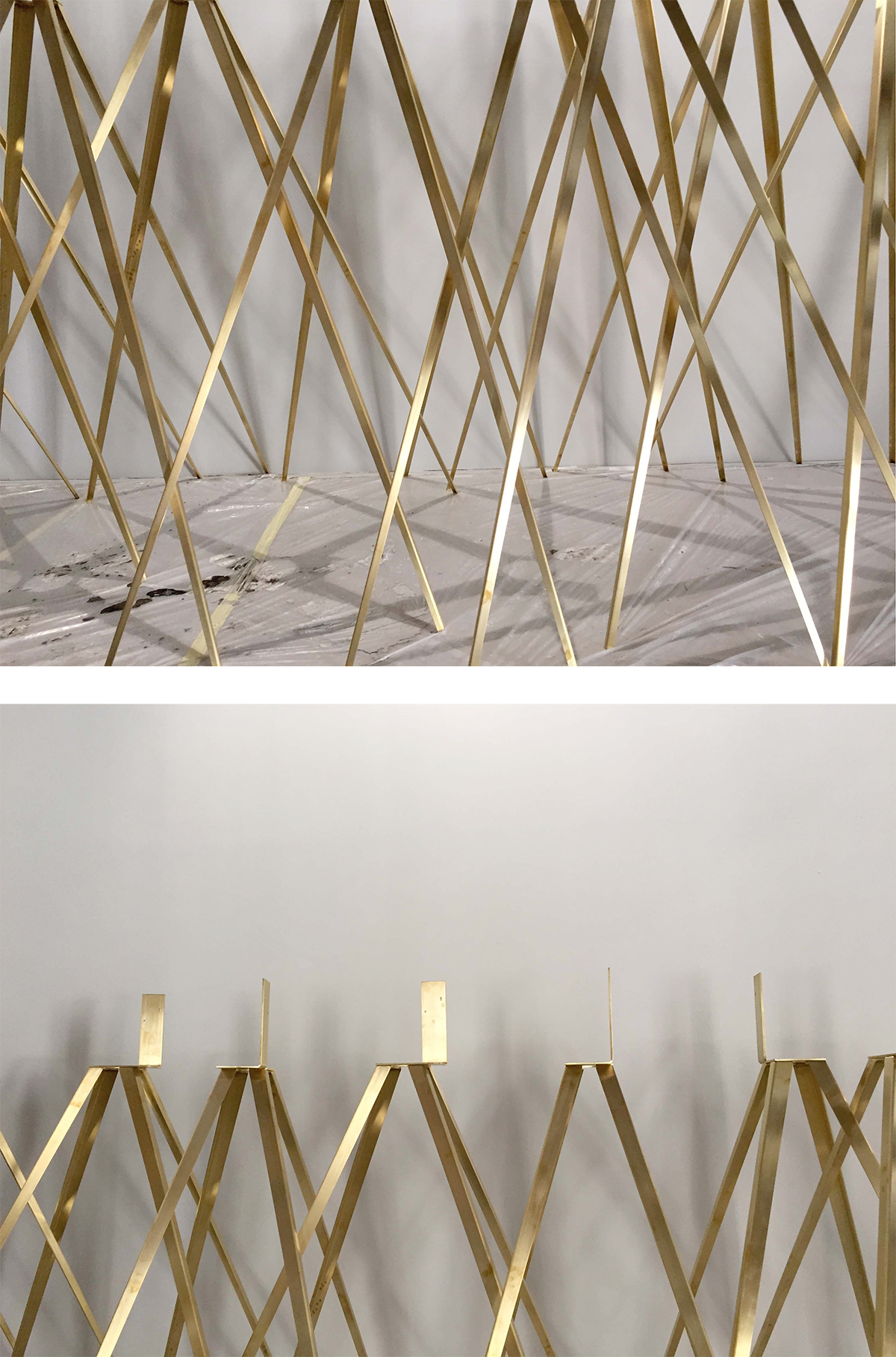 Biennale Brass Stands