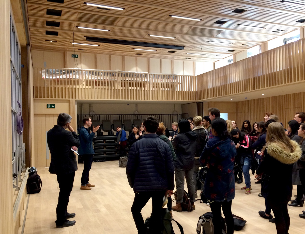 Cambridge Architecture Students Tour of Jesus College