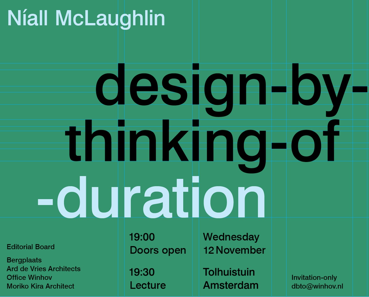Design by thinking of Duration