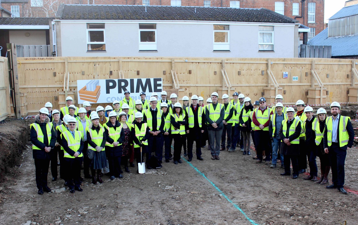 St Cross Ground Breaking